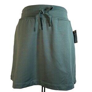 TITLE NINE NWT Breakthrough SKORT Skirt Green Large Active Pickleball Drawstring